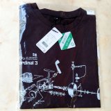 アブガルシア Abu Garcia カーディナル3 半袖Tシャツ（着る虫よけ/UV/ドライ）：ブラック/XL■ネコポス対象外■