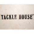 画像1: タックルハウス カッティングステッカー：ミラーシルバー「TACKLE HOUSE」【ネコポス配送可】 (1)