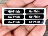 Go-Phish ゴーフィッシュ ミニ マジ貼りステッカー【ネコポス配送可】