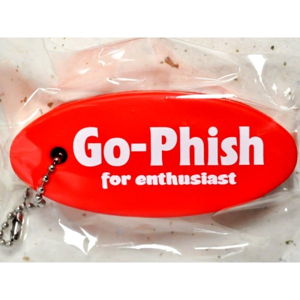 画像1: Go-Phish ゴーフィッシュ キーフロート：＃レッド【ネコポス配送可】