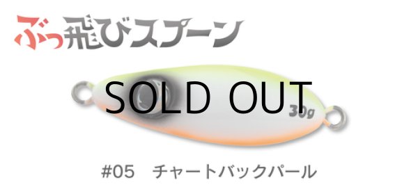 ジャンプライズ ぶっ飛びスプーン30g：05 チャートバックパール