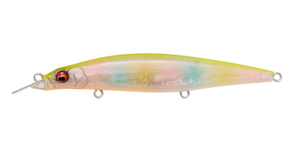 画像1: 【SALE】メガバス クーカイブリング130S：SHELL SKIN CHART BACK RAINBOW【ネコポス配送可】 (1)