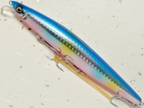 画像1: 【SALE】メガバス マリンギャング空海140F：05 GLX BLUE PINK RAINBOW【ネコポス配送可】 (1)