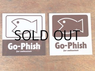 ショップ go phish ステッカー